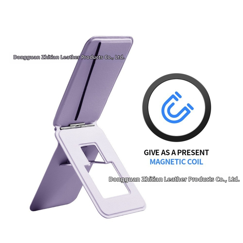 Universali magnetiniai telefono laikikliai — dirbtinė oda, anti-drebulio funkcija, paprastas stilius, palaiko pritaikymą