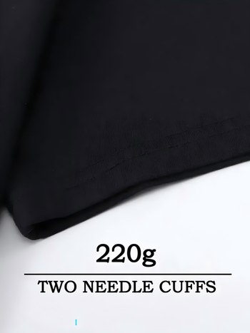 Majica od 100% pamuka s printom slova, retro umjetnički vintage stil, okrugli izrez, kratki rukavi