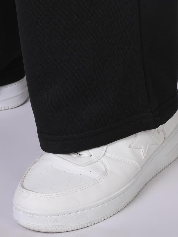 L7714 Ανδρικό ζεστό σετ με φαρδιά παντελόνια — ύφασμα Mitsubishi Meiyabi ακρυλικό, εξτρα παχιά 501–600 g/m², περιεκτικότητα βασικού υφάσματος <30%, διατηρεί τη θερμότητα