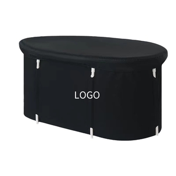 Ovalus ledo vonios kibiras suaugusiems, PVC, 4 kg, 0,5 mm storis