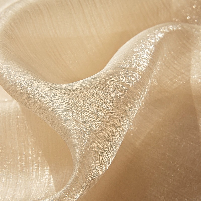 Poliester zavjesa s čipkom i vezom, francuski stil; prozračna za dnevni boravak, spavaću sobu i balkon; ključne značajke: materijal poliester; tehnike: čipka, vez, jacquard, warp knitting