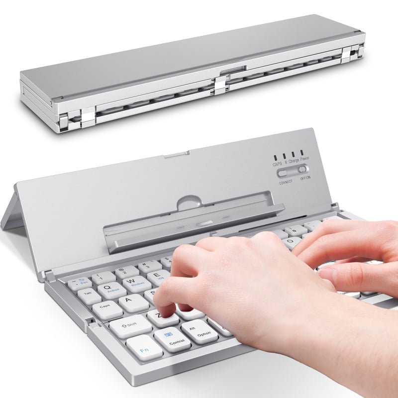 Sulankstoma Bluetooth klaviatūra CL888, 58 klavišų, ABS+metalas