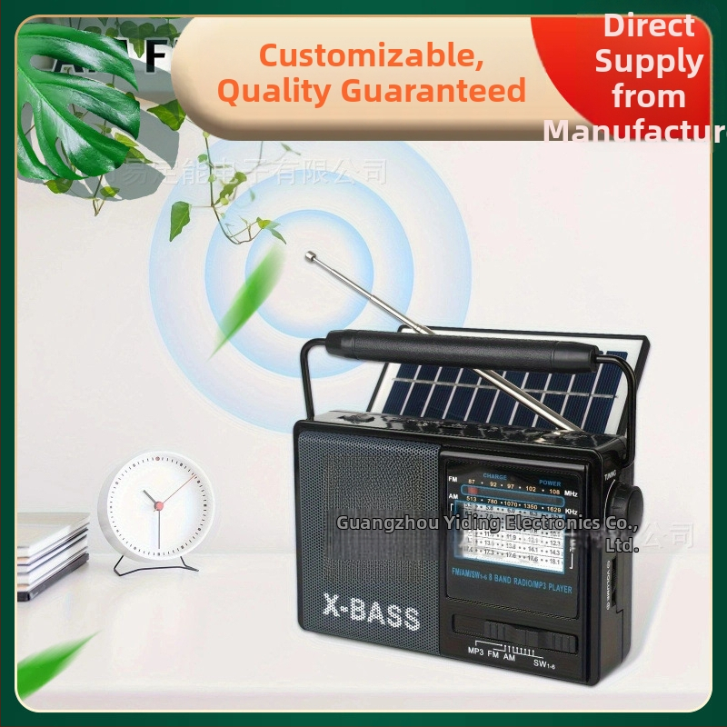 M-116BT Daugiabangis trumpųjų bangų radijo su USB, MP3, LED šviesa, 1000–1999 mAh baterija