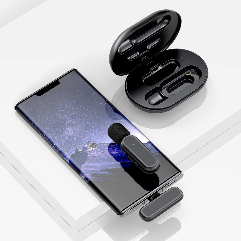 K60 laidinis lavalier mikrofonas vaizdo įrašams – omnidirekcinis, 30Hz-15kHz, SNR ≥60dB, modelis K60, interviu įrašams