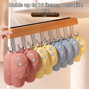 Medinė drabužių kabykla — daugiafunkcinis saugojimo organizatorius drabužiams, šalikams ir kojinėms; tinka drabužių pakaboms, kelnių ir kaklaraiščiams