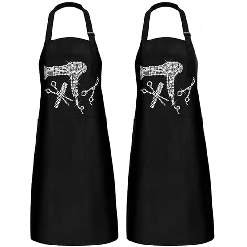 Șorț fără mâneci din poliester pentru coafură/frizerie, anti-murdărire, stil modern minimalist