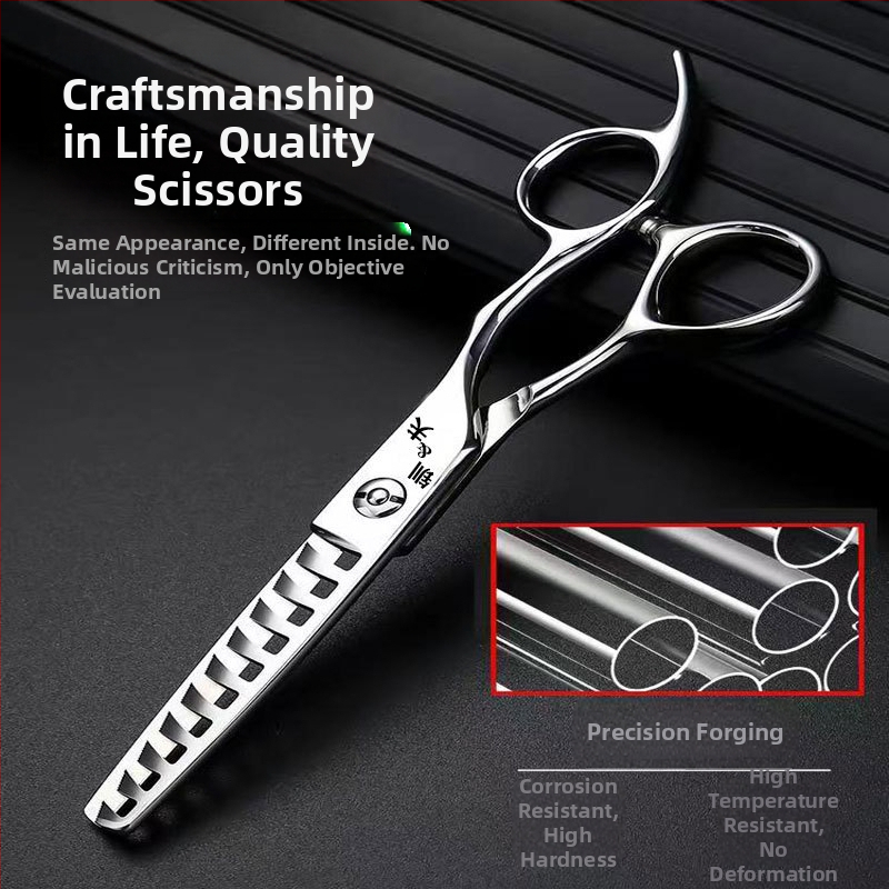 Jifu juukseharvendajad kääridega, 50% harvendus, 10 hambad, kaal 0,1 kg