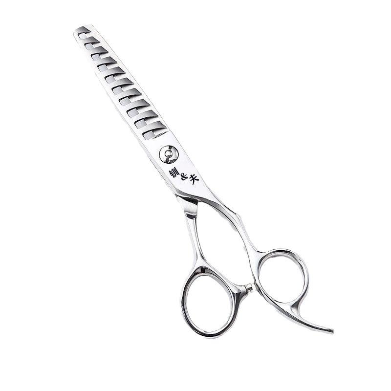 Foarfece Jifu pentru subțierea părului, 50% subțiere, 10 dinți, greutate 0,1 kg