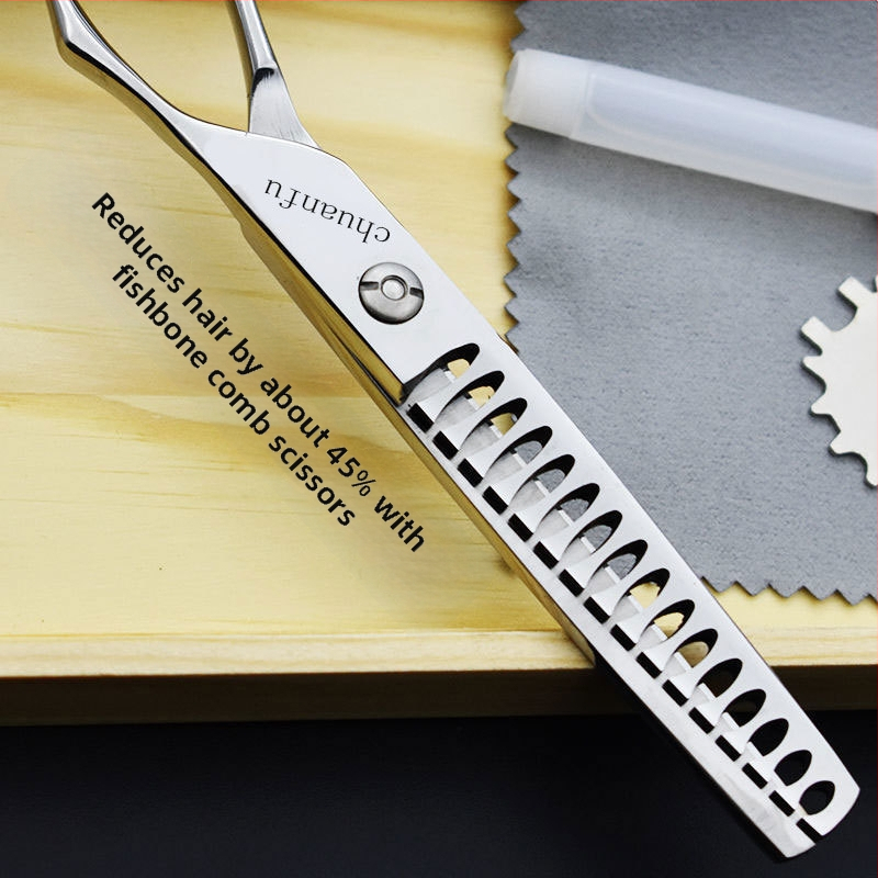 Jifu matu retināšanas šķēres, 50% retināšana, 10 zobu, svars 0,1 kg