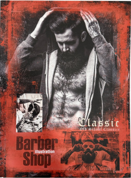 Wanda Salono Vyrų Šukuosenų Albumas - aliejaus galvos stilizavimo modeliai, 400 g