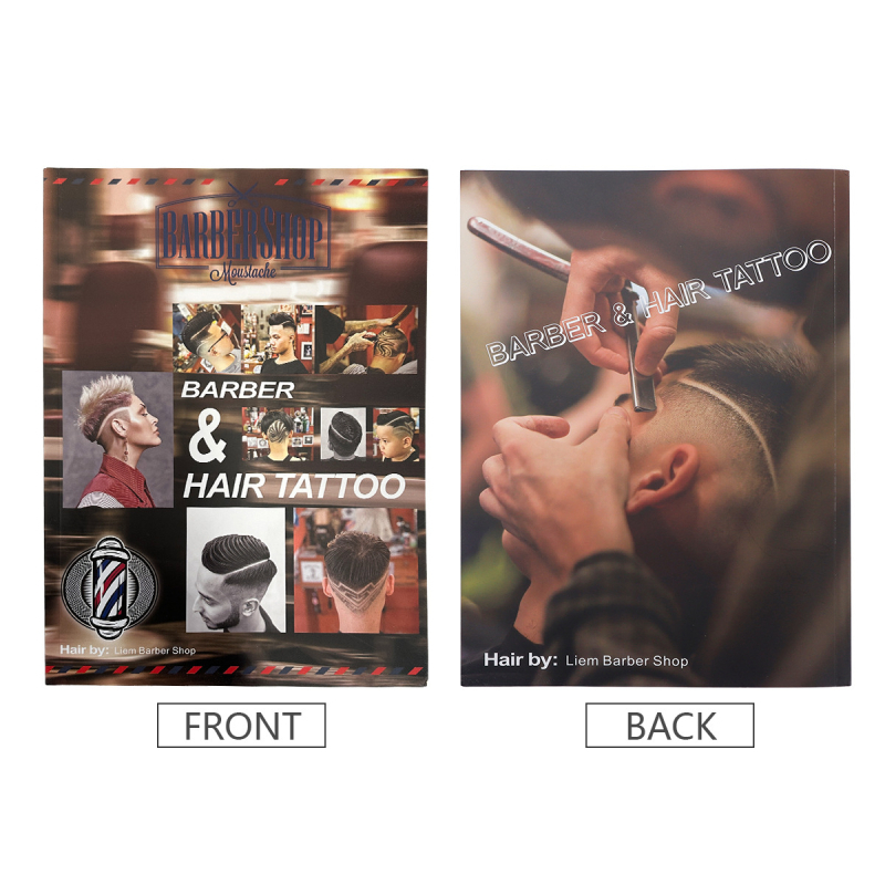 Wanda Salono Vyrų Šukuosenų Albumas - aliejaus galvos stilizavimo modeliai, 400 g