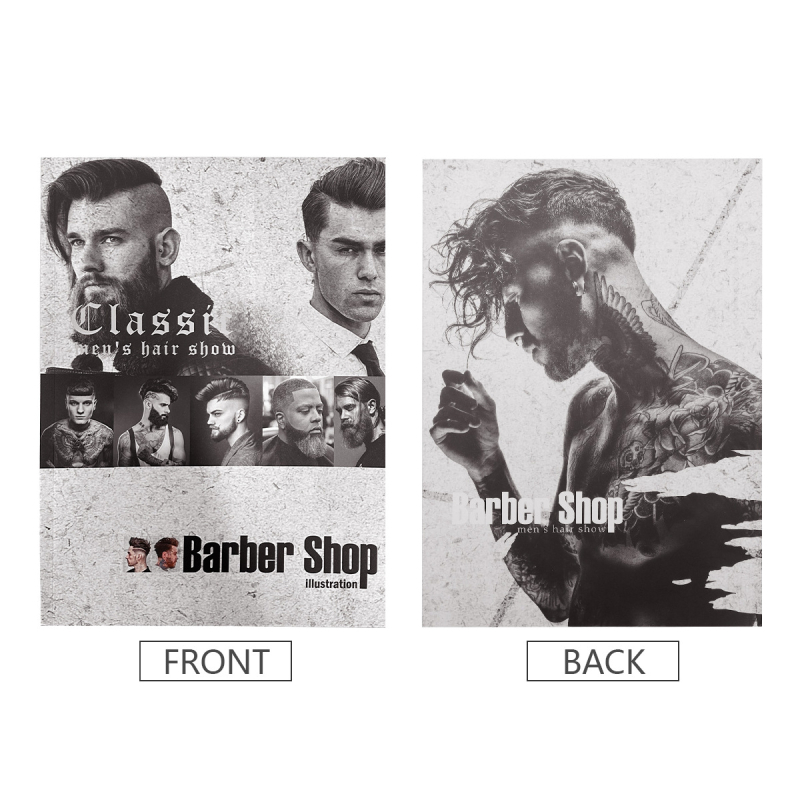 Wanda Salono Vyrų Šukuosenų Albumas - aliejaus galvos stilizavimo modeliai, 400 g