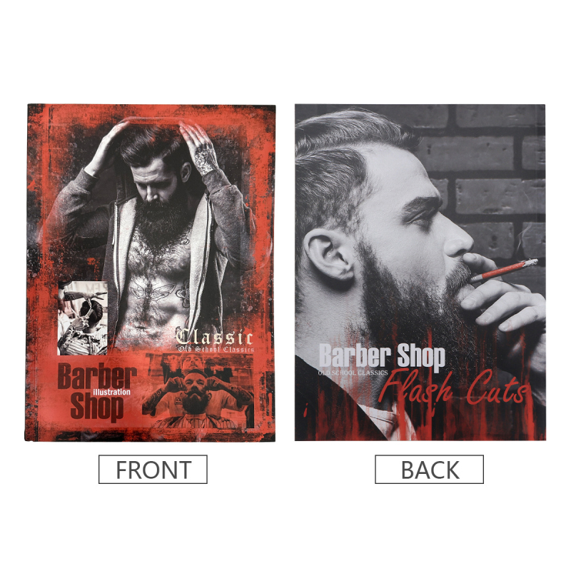 Wanda Salono Vyrų Šukuosenų Albumas - aliejaus galvos stilizavimo modeliai, 400 g