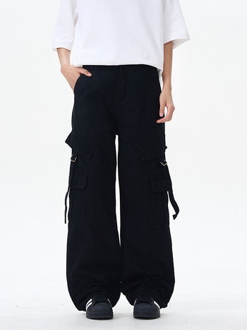 xxbro Работно-ежедневни панталони, памук 100%, талия средна, цип