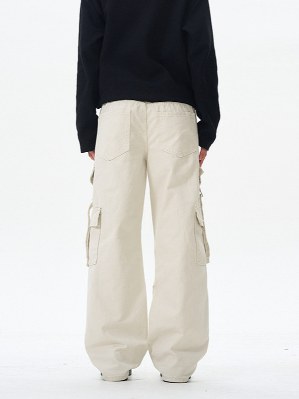 xxbro Работно-ежедневни панталони, памук 100%, талия средна, цип