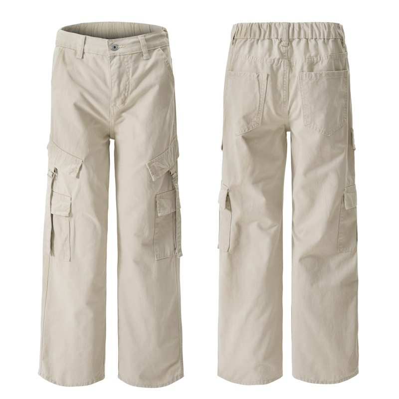 xxbro Работно-ежедневни панталони, памук 100%, талия средна, цип