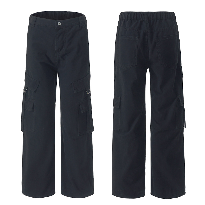 xxbro Работно-ежедневни панталони, памук 100%, талия средна, цип