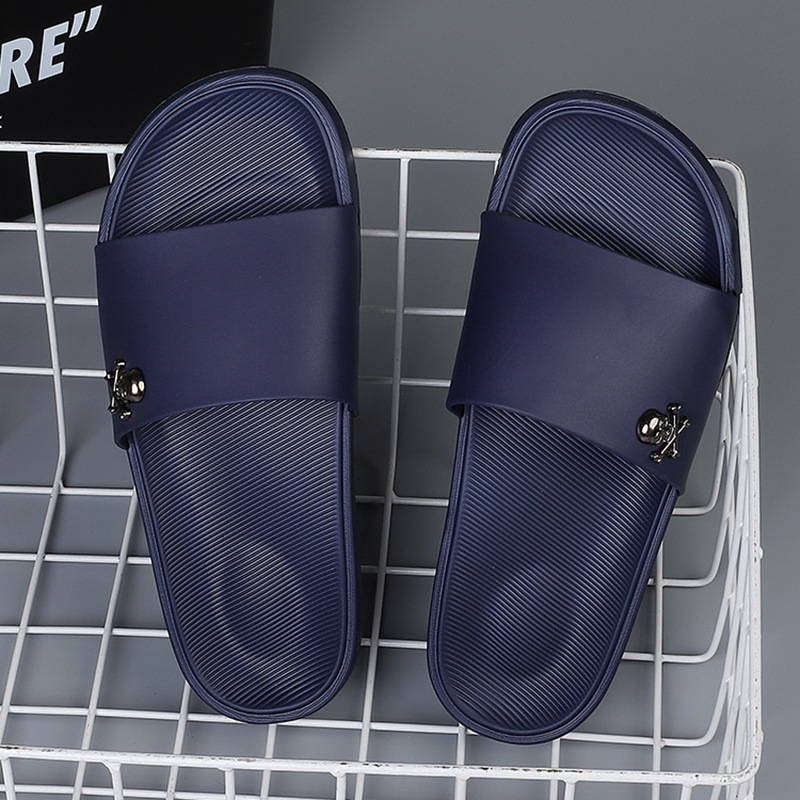 Unisex slides s PVC hornou, EVA podrážka, pull-on zapínanie, ležérny štýl