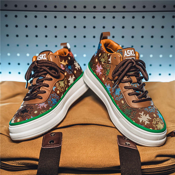 Vyrų drobės bateliai — spalvų blokų raštas, raišteliai, viršutinio bato aukštis: vidutinio aukščio, nosies forma: apvali (Viršus: drobė; Raštas: spalvų blokai; Užsegimas: raišteliai; Viršutinė dalis: vidutinio aukščio; Nosies forma: apvali)