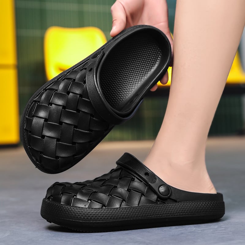 Vyriniai paplūdimių sandalai – Slip-On (Viršus: EVA; Padas: EVA; Piršto forma: apvali; Kvėpuojantis; Užsegimas: Slip-On)