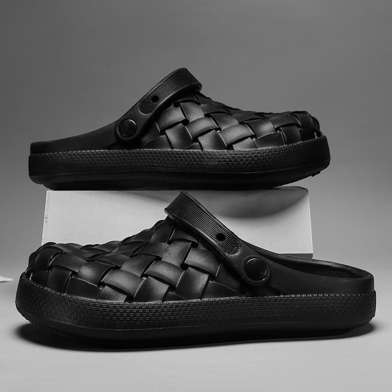 Vyriniai paplūdimių sandalai – Slip-On (Viršus: EVA; Padas: EVA; Piršto forma: apvali; Kvėpuojantis; Užsegimas: Slip-On)