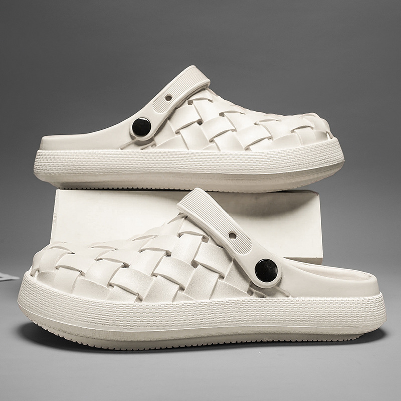 Vyriniai paplūdimių sandalai – Slip-On (Viršus: EVA; Padas: EVA; Piršto forma: apvali; Kvėpuojantis; Užsegimas: Slip-On)