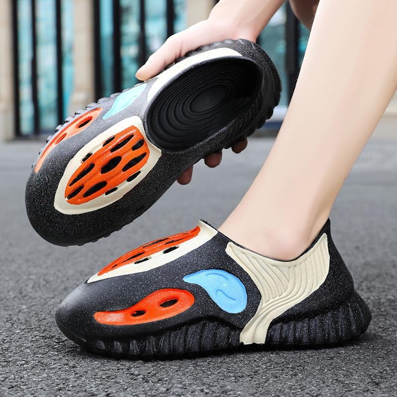 Унисекс чехли от синтетична кожа за лято — нехлъзгащи се, износоустойчиви, анти-аромат, дебела подметка, подходящи за открито през лято