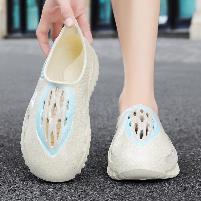 Унисекс чехли от синтетична кожа за лято — нехлъзгащи се, износоустойчиви, анти-аромат, дебела подметка, подходящи за открито през лято