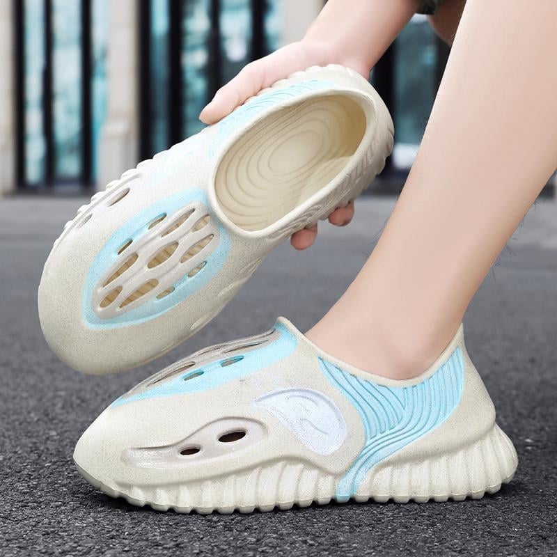 Унисекс чехли от синтетична кожа за лято — нехлъзгащи се, износоустойчиви, анти-аромат, дебела подметка, подходящи за открито през лято