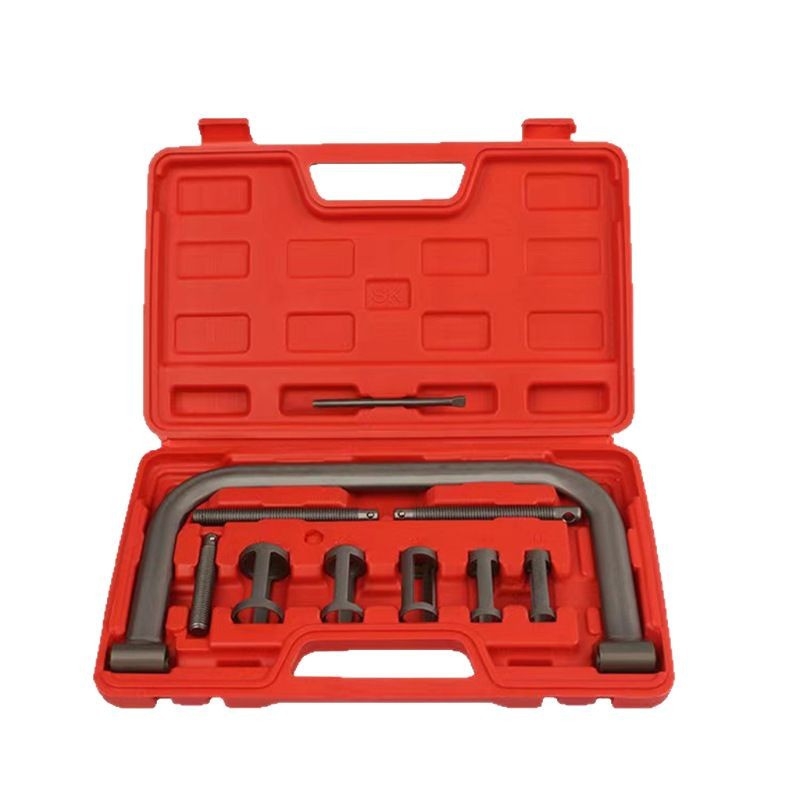 Vožtuvų spyruoklių išėmimo ir montavimo replės, be išardymo, auto remonto įrankių rinkinys, anglies plienas