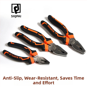 Plokščios žnyplės su plokščiomis nosimis – pramoninės kokybės, daugiafunkcinės, energijos taupymas, nežinomas lydinys