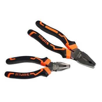 Plokščios žnyplės su plokščiomis nosimis – pramoninės kokybės, daugiafunkcinės, energijos taupymas, nežinomas lydinys