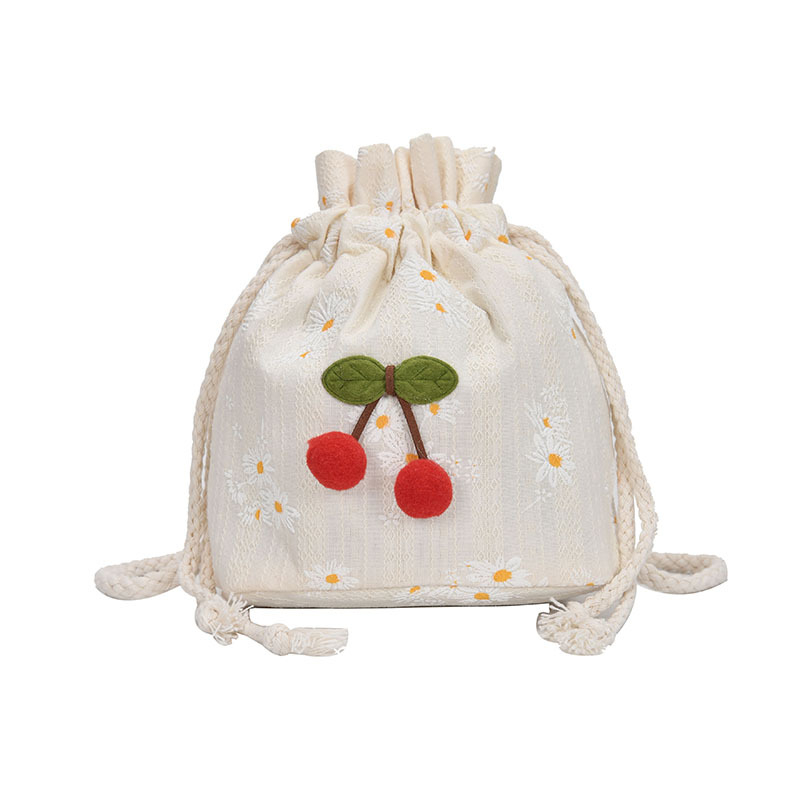Női vászonból készült vödörtáska, koreai nyári stílus, strandhoz, zárás húzózárral, poliészter bélés, trend kitten bag