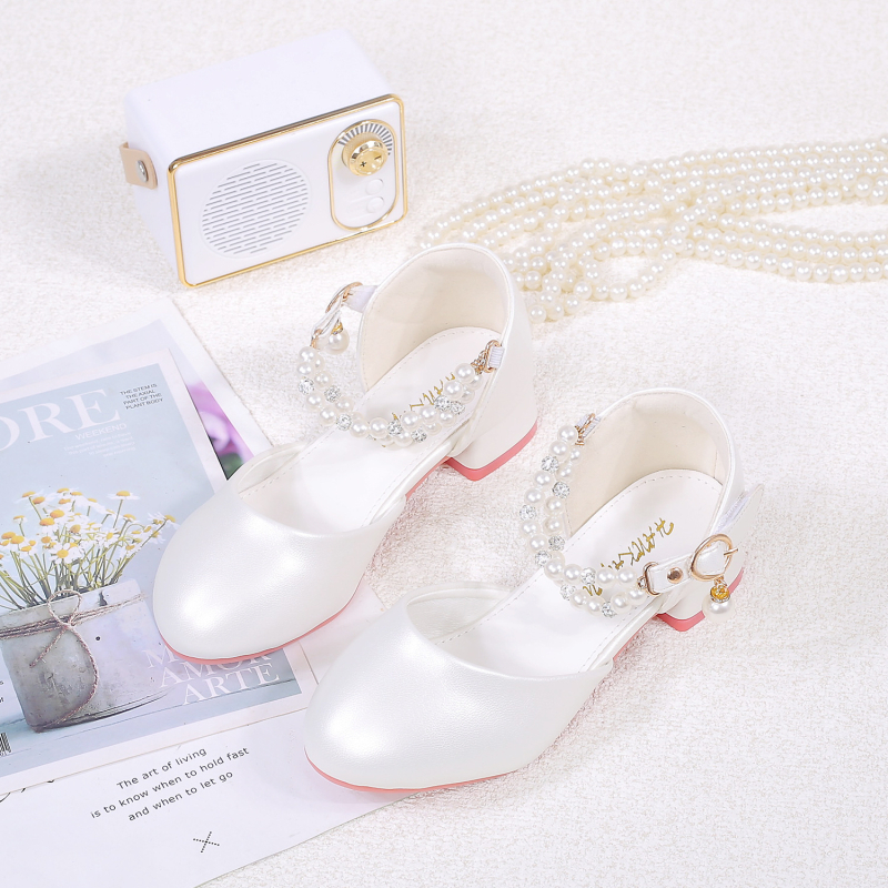 Lány Mary Jane cipő, koreai stílus, Velcro-zárás, felső nubuk bőr, minden évszakban viselhető