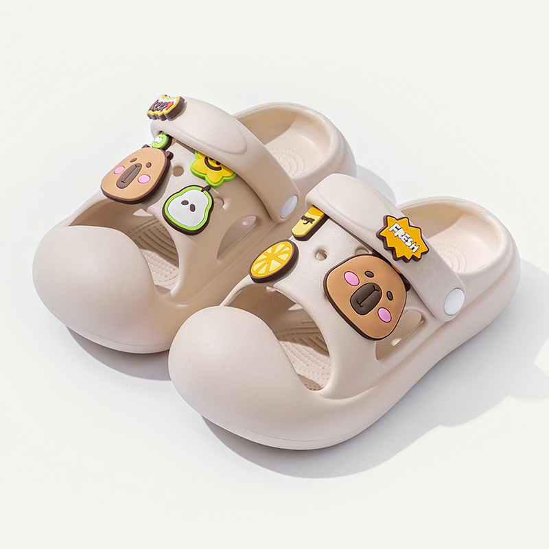 Vaikų EVA perforuoti batai, unisex, Cartoon Paradise stiliaus, 4–12 metų, pavasaris 2025