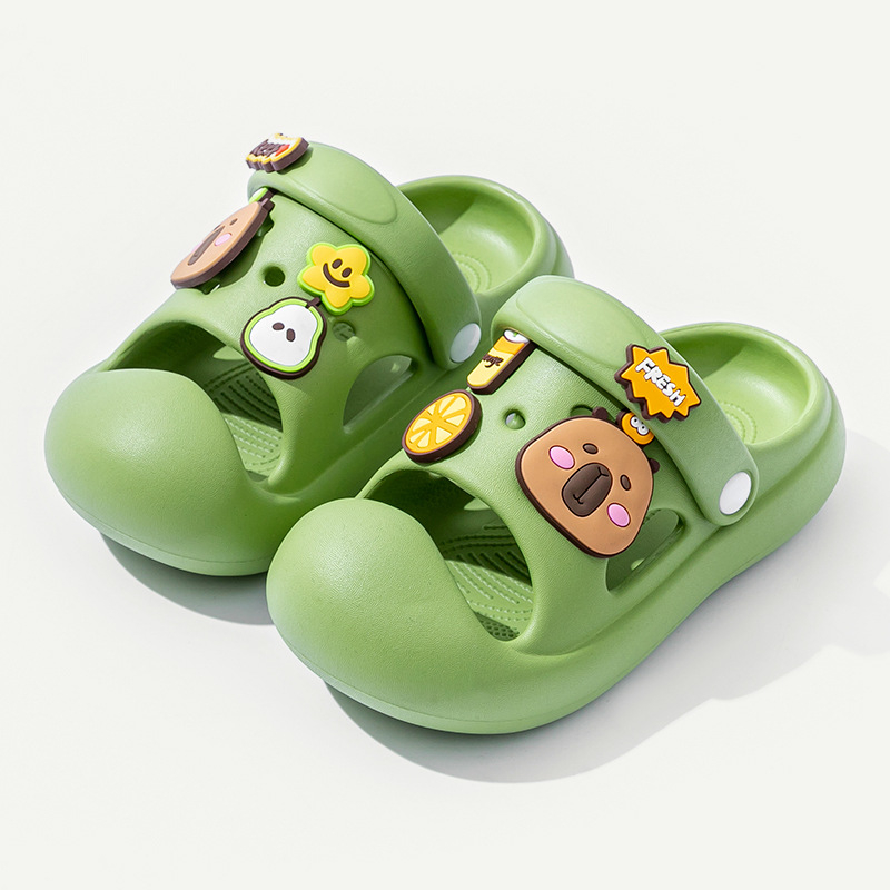 Vaikų EVA perforuoti batai, unisex, Cartoon Paradise stiliaus, 4–12 metų, pavasaris 2025