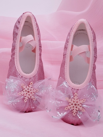 Aizoi šokių bateliai mergaitėms – odinė padas