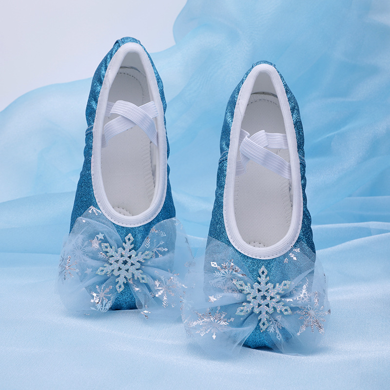 Aizoi šokių bateliai mergaitėms – odinė padas