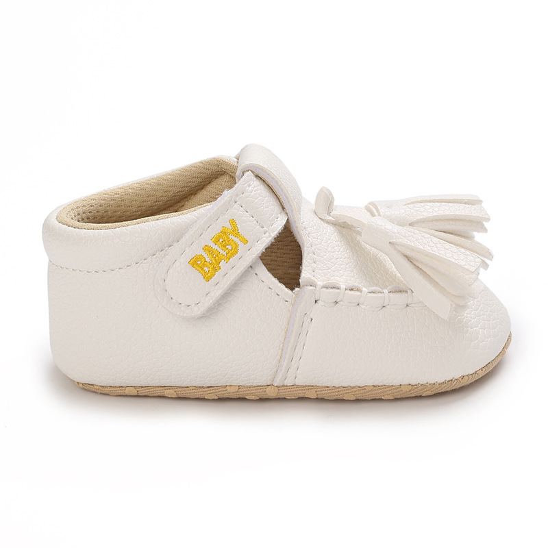 Cipele za bebe 12–36 mjeseci, Unisex, PU gornji dio, Velcro zatvaranje, Ljetni ležerni stil