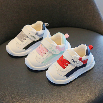 Kvėpuojančios tinklo viršutinės dalies kūdikių bėgiojimui bateliai, gumos padas, Velcro užsegimas, 1–3 metų amžius, žemas kulkšnies aukštis