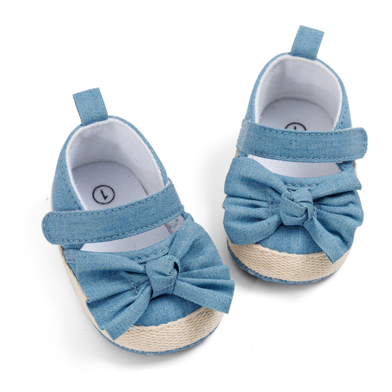 Princeza dječje sandale s mekanom podlogom, gornji dio od pamuka, za djevojčice, uzrasti 12–36 mjeseci i 24–48 mjeseci