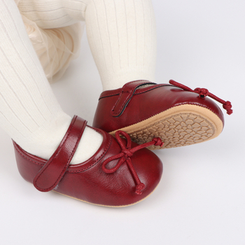 Dječje cipele za djevojčice, princeskog stila, prozračni PU gornji dio, protuklizna potplat, Velcro kopčanje, za 12–36 mjeseci, proljeće/jesen