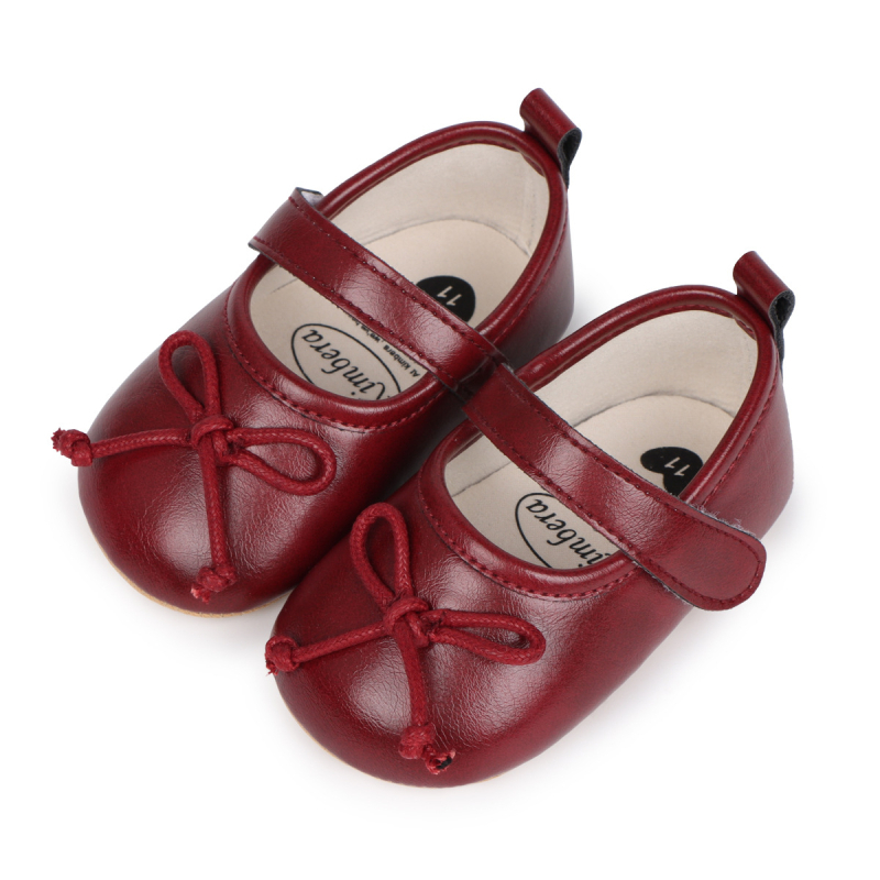 Dječje cipele za djevojčice, princeskog stila, prozračni PU gornji dio, protuklizna potplat, Velcro kopčanje, za 12–36 mjeseci, proljeće/jesen