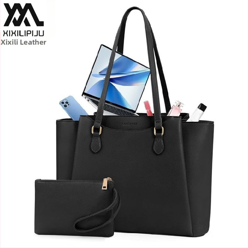 Unisex PU ostukott, ostukoti kuju, sisemine telefoni tasku, üks õlarihm