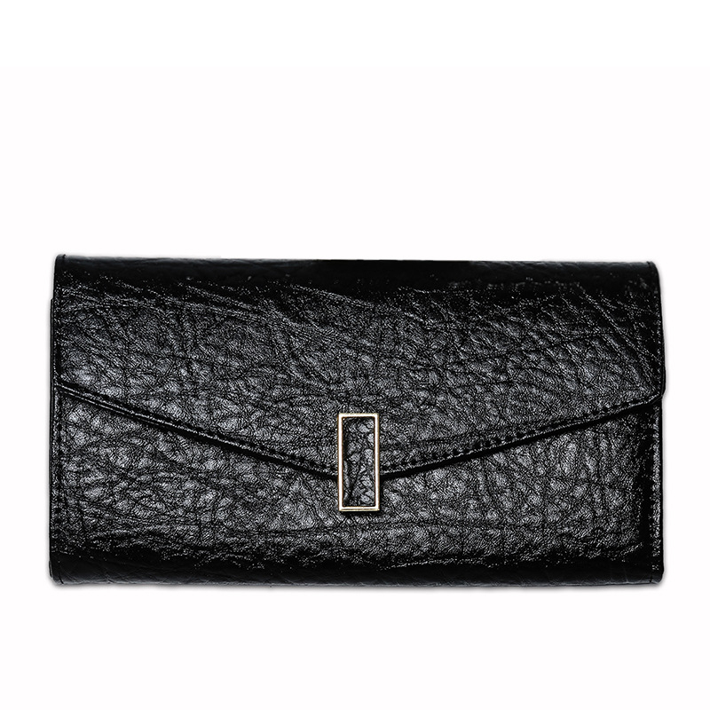 Ditilanli LANL-2257 RFID-blokirajući dugi ženski novčanik od prave teleće kože, višenamjenski