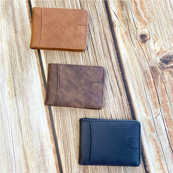 Breezebella Ultra-thin PU Πορτοφόλι Καρτών — Στερεό Σχέδιο, Πολύ Ελαφρύ, Επεκτάσιμο, Επένδυση Πολυεστέρα