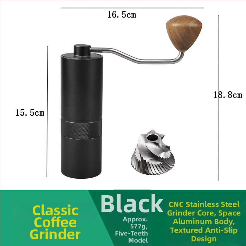 Rankinis kavos pupelių malūnas - namų naudojimui, Youcheng prekės ženklas, 2020 m. pavasaris, logotipo personalizavimas galimas, įtrauktas šepetys ir instrukcijos