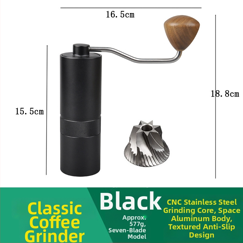 Rankinis kavos pupelių malūnas - namų naudojimui, Youcheng prekės ženklas, 2020 m. pavasaris, logotipo personalizavimas galimas, įtrauktas šepetys ir instrukcijos