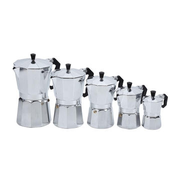 Meng dviejų vožtuvų moka puodas, aliuminio aštuonkampio modelis