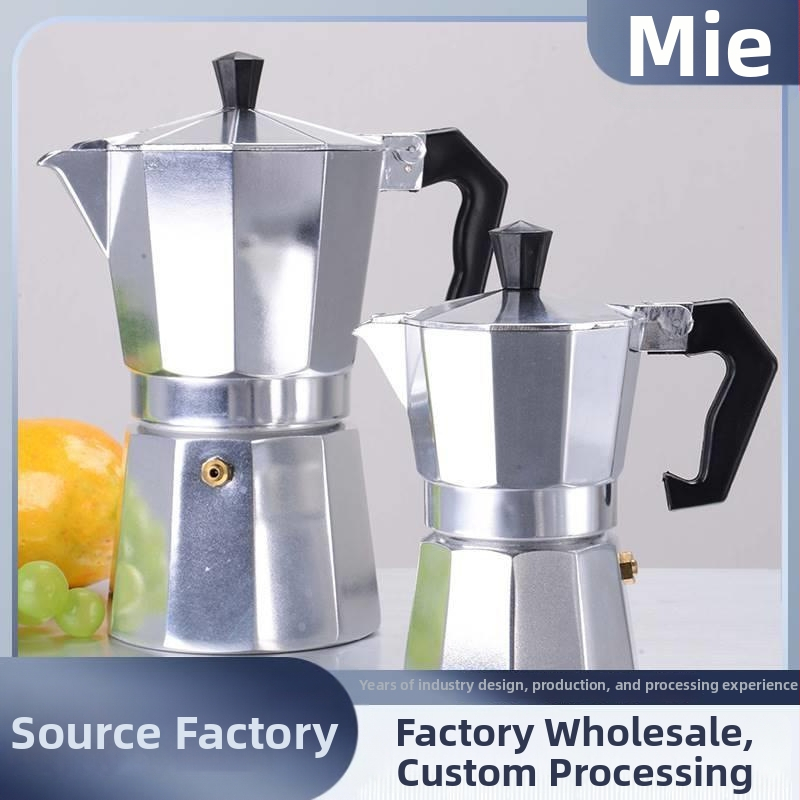 Meng dviejų vožtuvų moka puodas, aliuminio aštuonkampio modelis